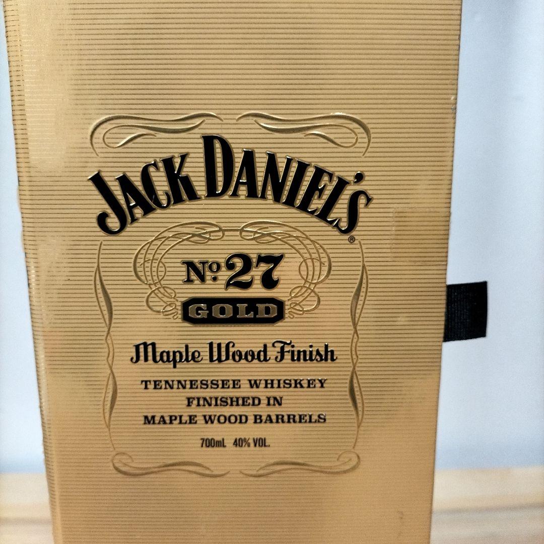 新品、未開封　ジャックダニエル　No27 ゴールド
