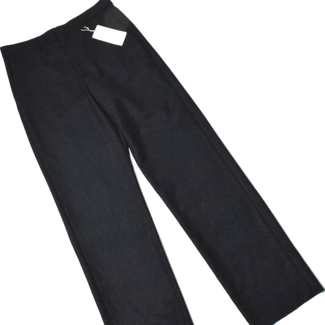 未使用3.8万 アニエスベーオム ストライプ ウールスラックス 40 パンツ