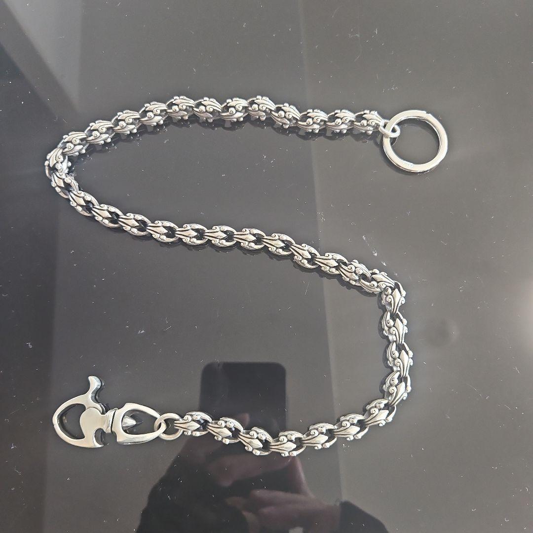 た*お様 シルバー925 ウォレットチェーン 140g