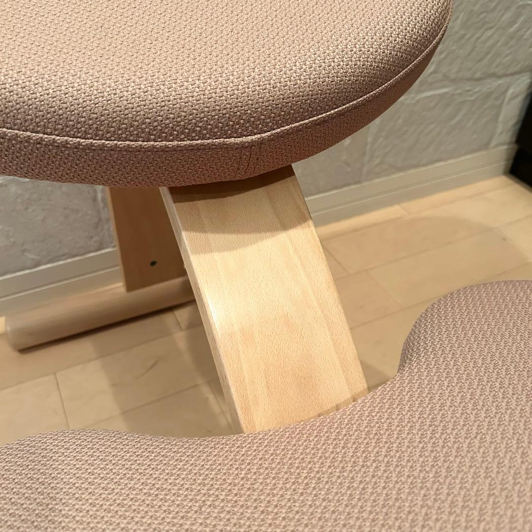 【未使用】 純正カバー付き バランスイージー 姿勢が良くなる椅子