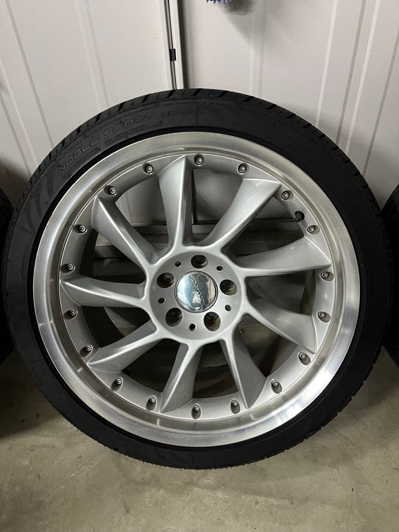 19インチ アルミホイール 10スポークセット