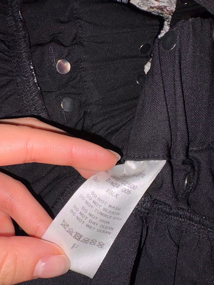 【未使用】AVENCHUMU×DimMoire スカート Black