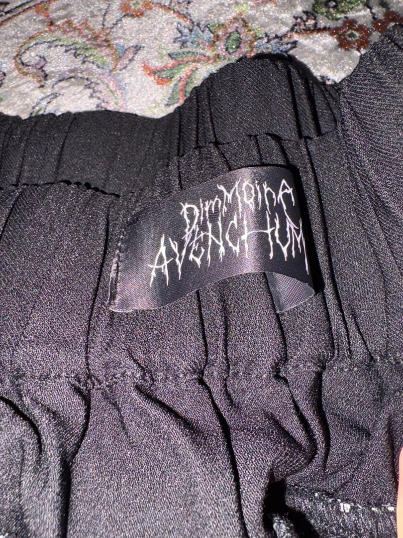 【未使用】AVENCHUMU×DimMoire スカート Black