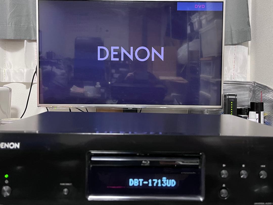 新品レンズ交換済　デノン　ユニバーサルプレイヤー　DBT-1713UD