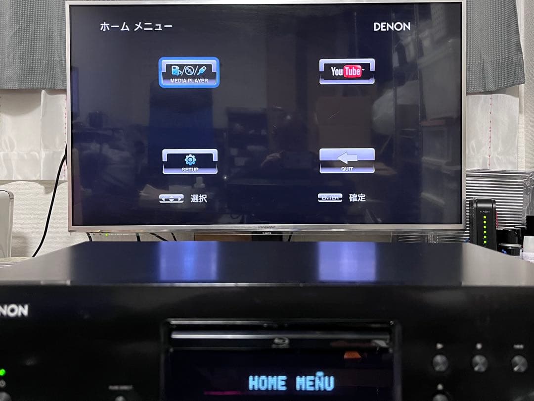 新品レンズ交換済　デノン　ユニバーサルプレイヤー　DBT-1713UD