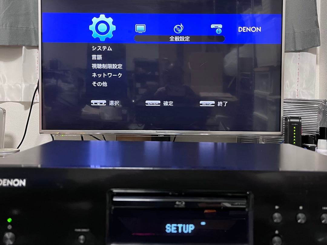 新品レンズ交換済　デノン　ユニバーサルプレイヤー　DBT-1713UD