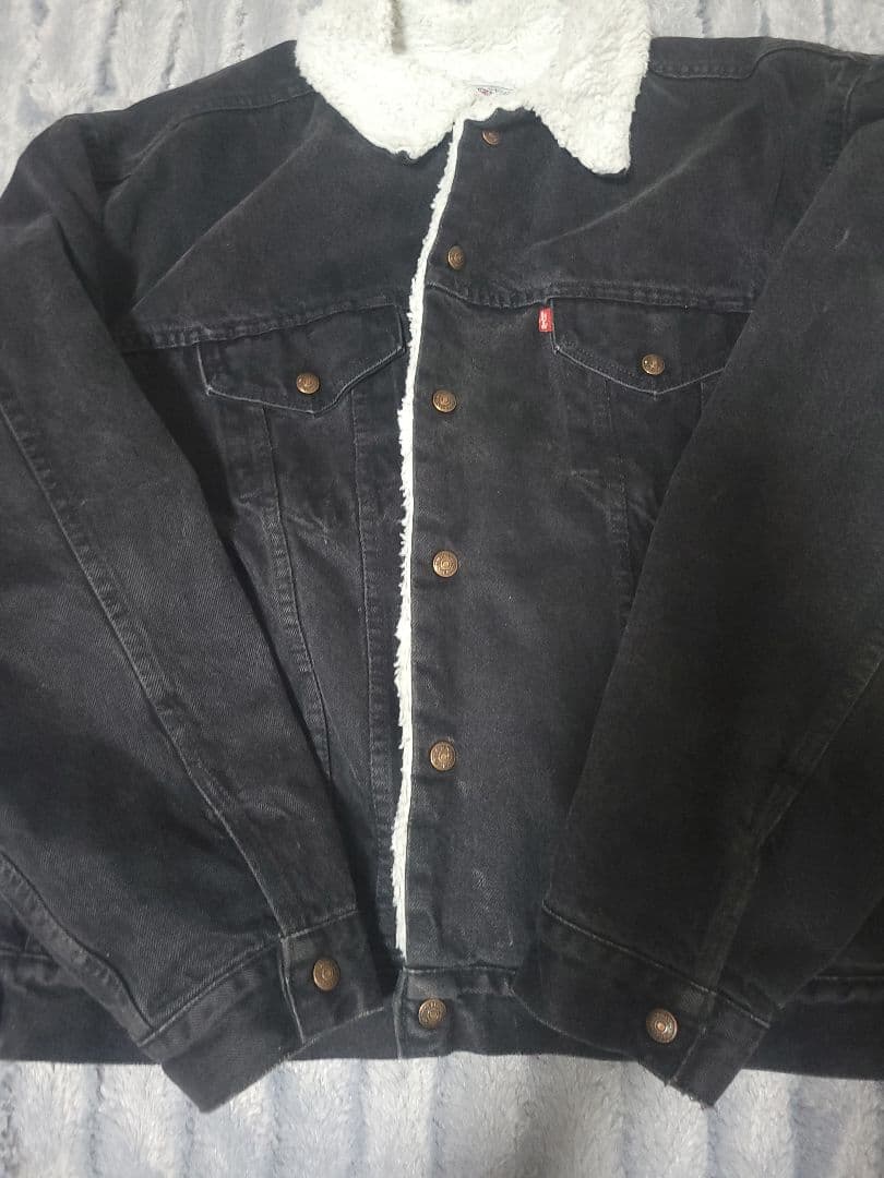 90s usa製 levis デニムボアジャケット