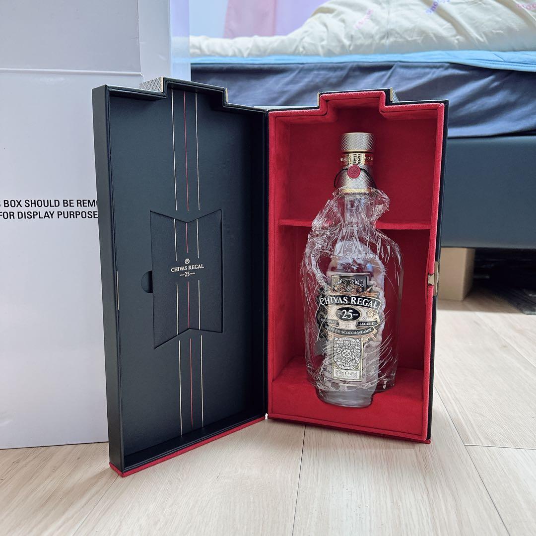 Chivas Regal シーバスリーガル　25年 空ボトル　空瓶 X7
