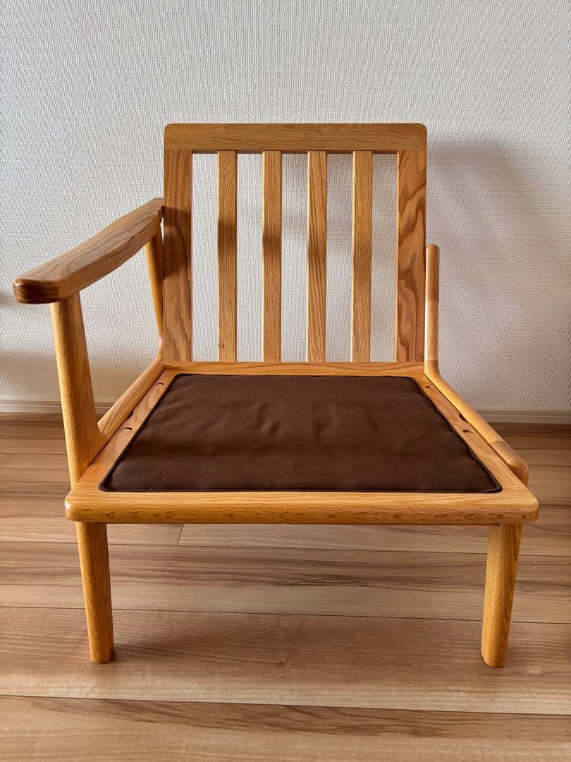 マルニ60 ミナ ペルホネン オーク フレームチェアキノママ②右側