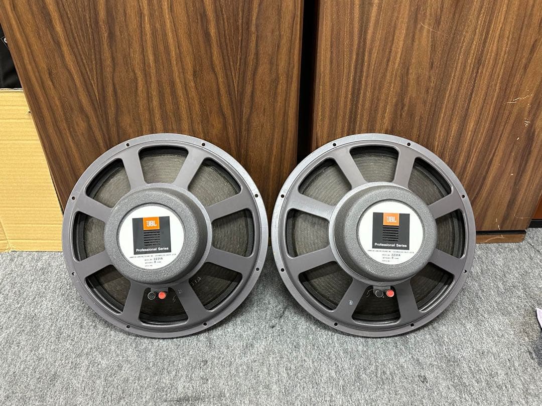 JBL 2231A アルニコユニットペア。動作品