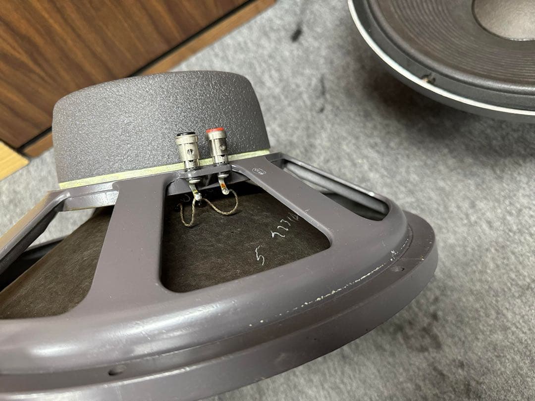 JBL 2231A アルニコユニットペア。動作品