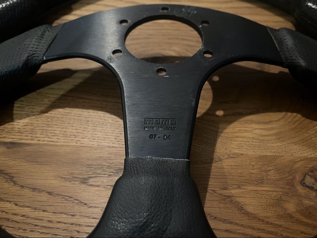 MOMO JET 350mm レザー カーボン φ 35