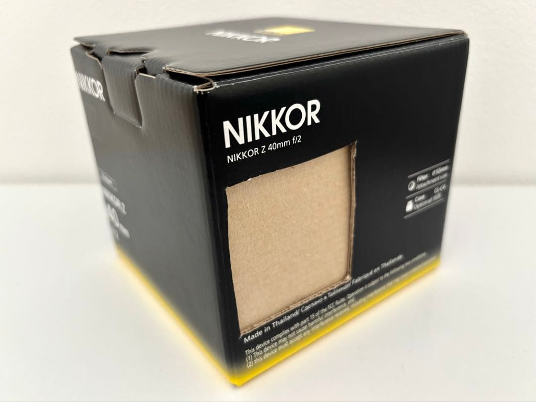 【美品】NIKKOR Z 40mm f/2 単焦点レンズ