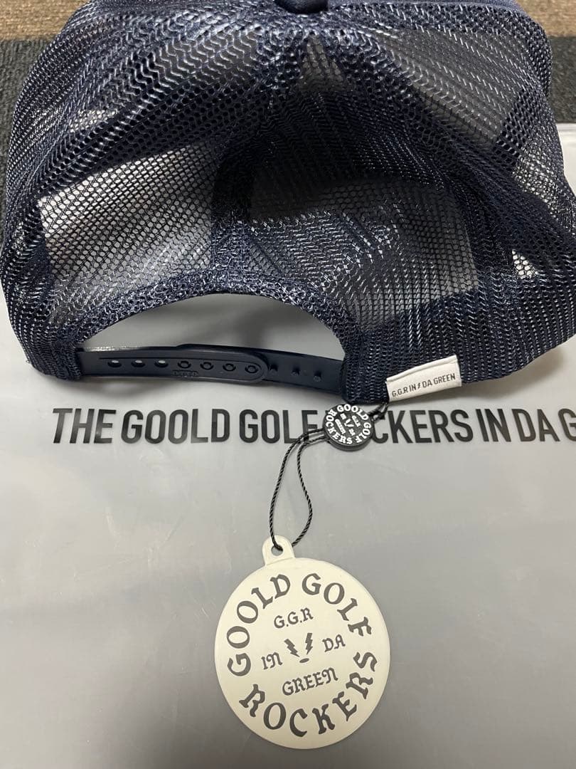 【完売品】goold golf rockers メッシュキャップ ネイビー