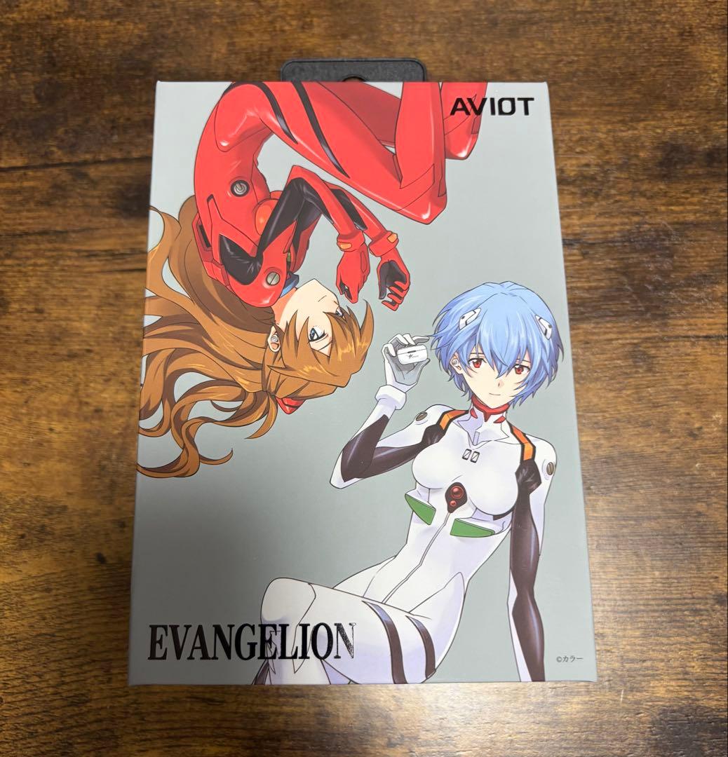 aviot エヴァンゲリオン　ワイヤレスイヤホン