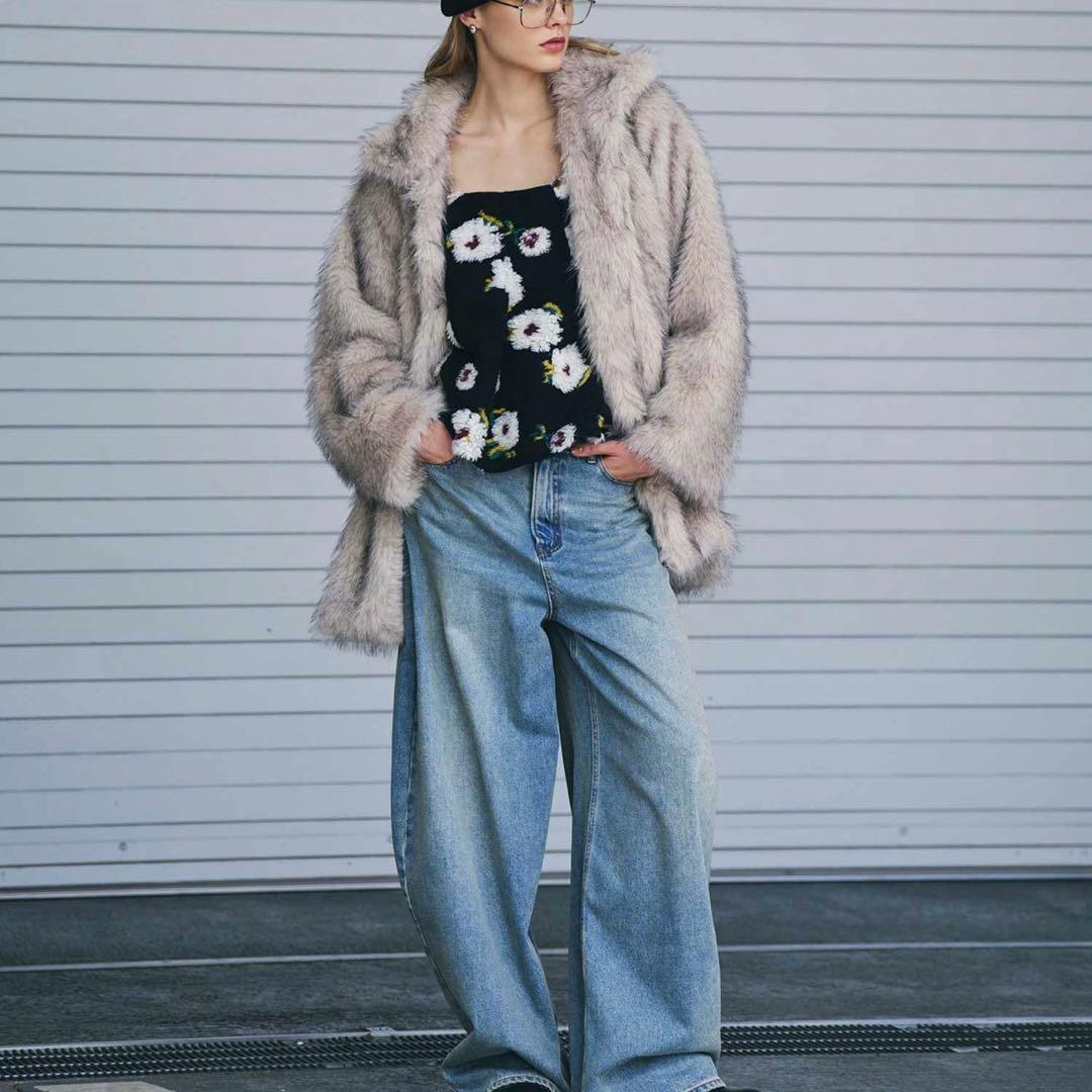 ✦ AKTE（アクテ）ボアキャミソール　新品タグ付き ✦