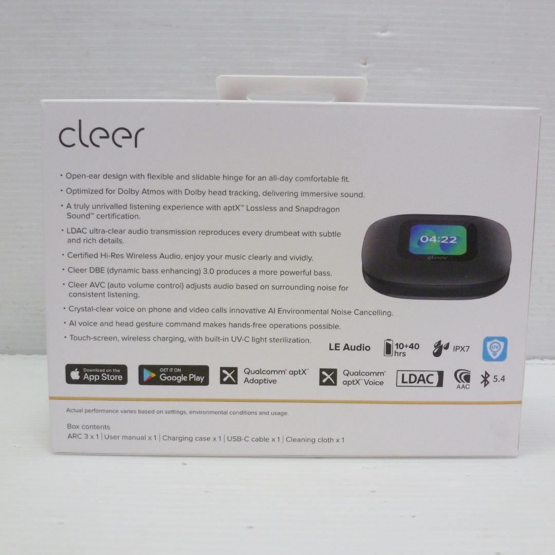 Cleer ARC3 MUSIC BLACK ワイヤレスイヤホン