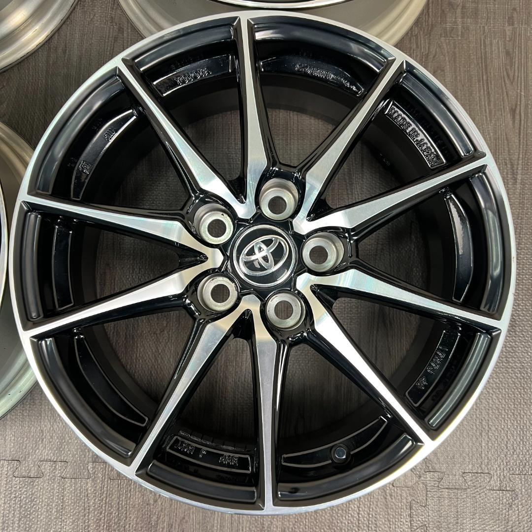 [美品] 純正ホイールGR YARIS ENKEI 17インチ