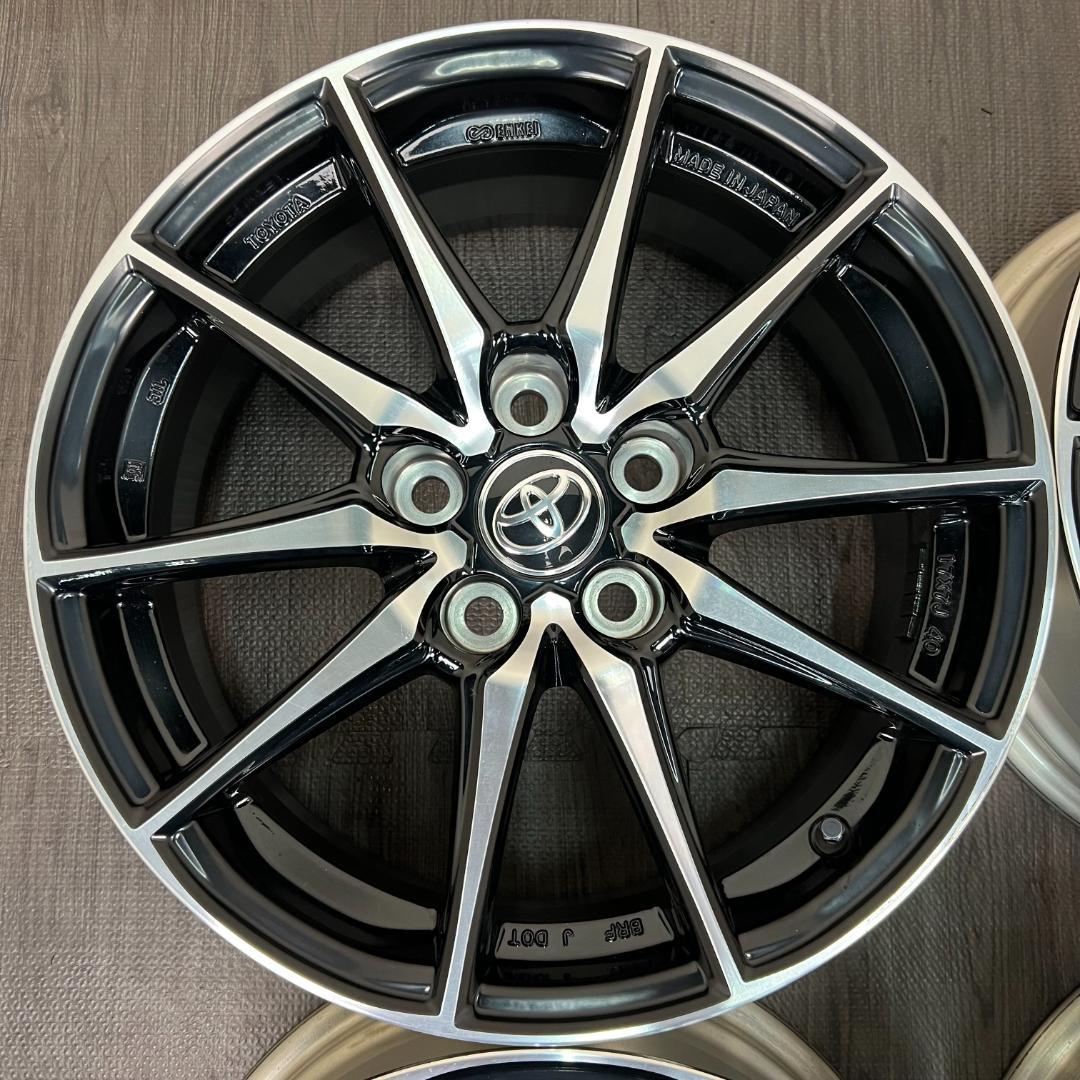 [美品] 純正ホイールGR YARIS ENKEI 17インチ