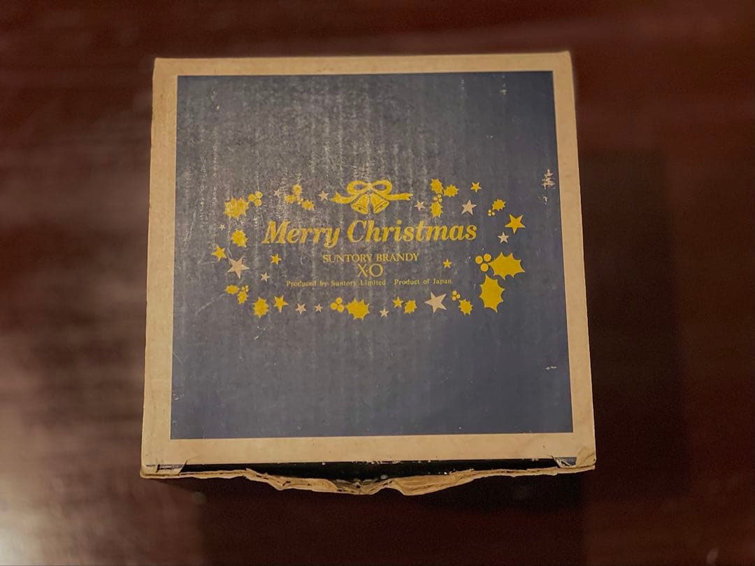 未開封　サントリー　クリスマス　ブランデー　XO 陶器　サンタクロース　古酒