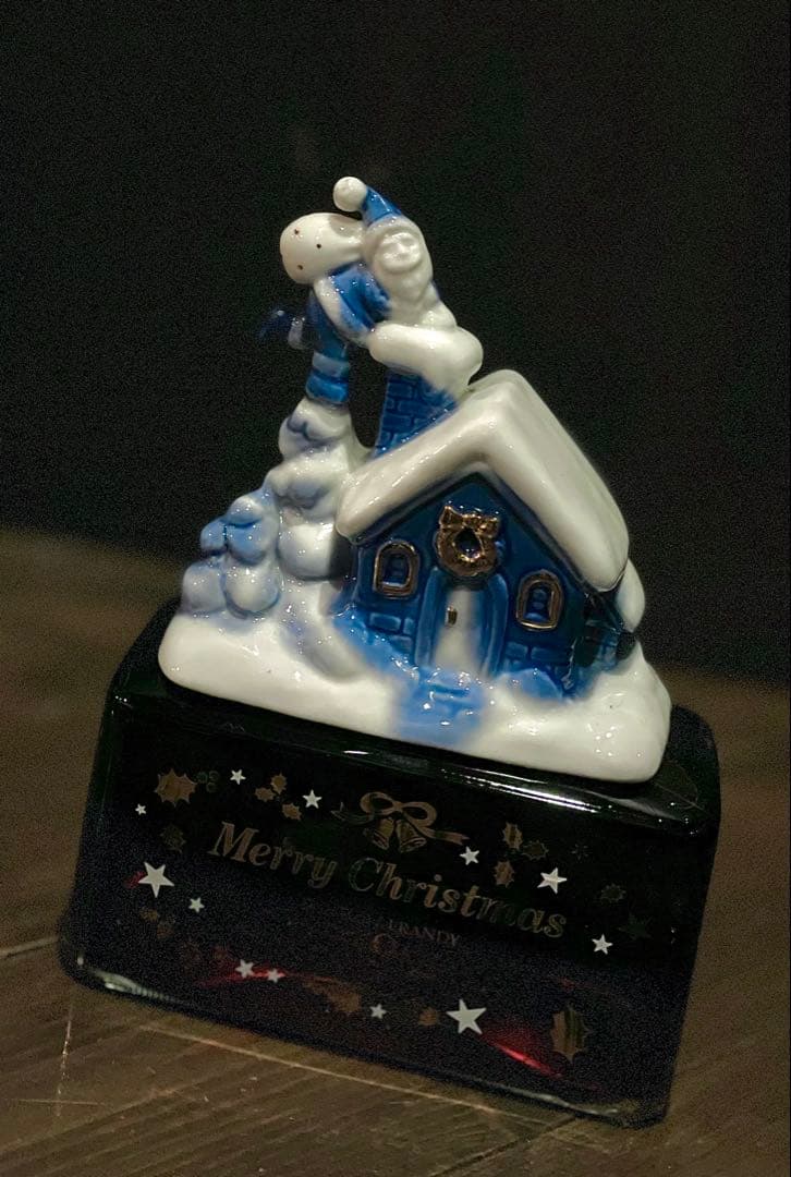 未開封　サントリー　クリスマス　ブランデー　XO 陶器　サンタクロース　古酒