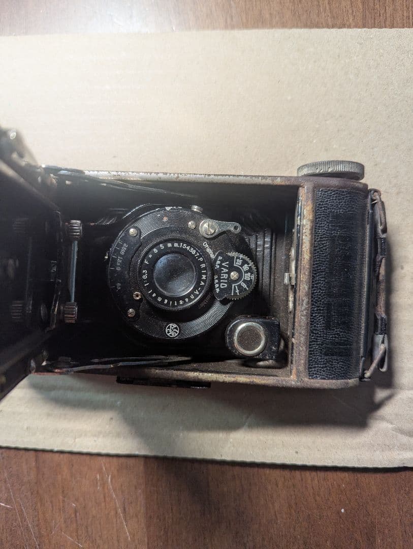 【骨董品！！】Jhagee Anastigmat 蛇腹カメラ