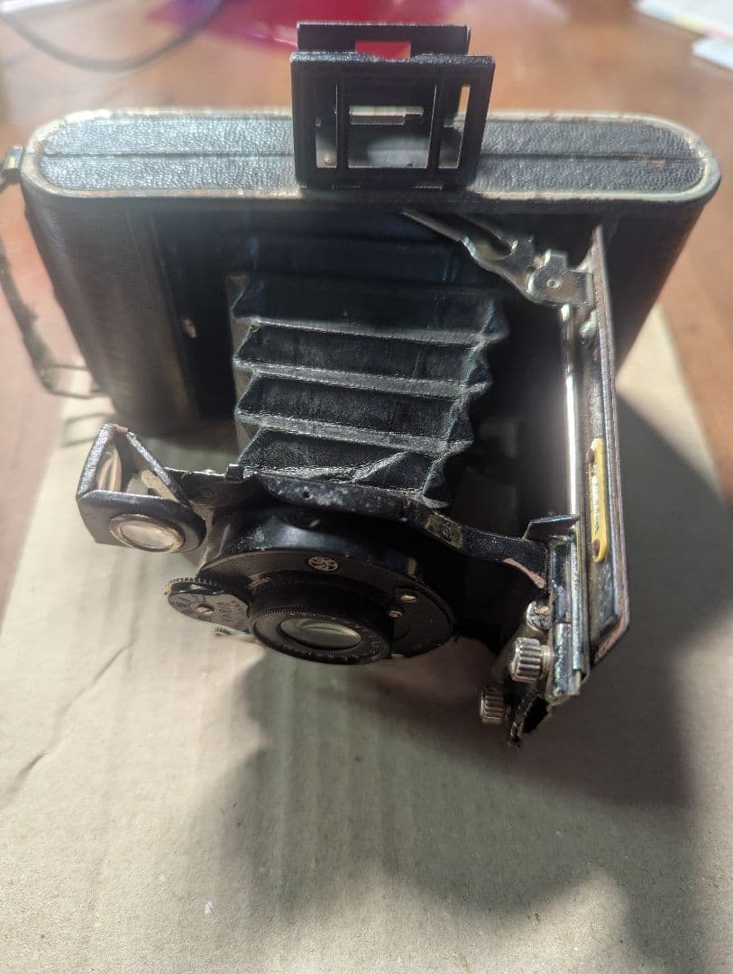 【骨董品！！】Jhagee Anastigmat 蛇腹カメラ