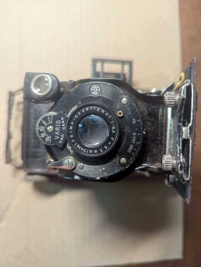 【骨董品！！】Jhagee Anastigmat 蛇腹カメラ