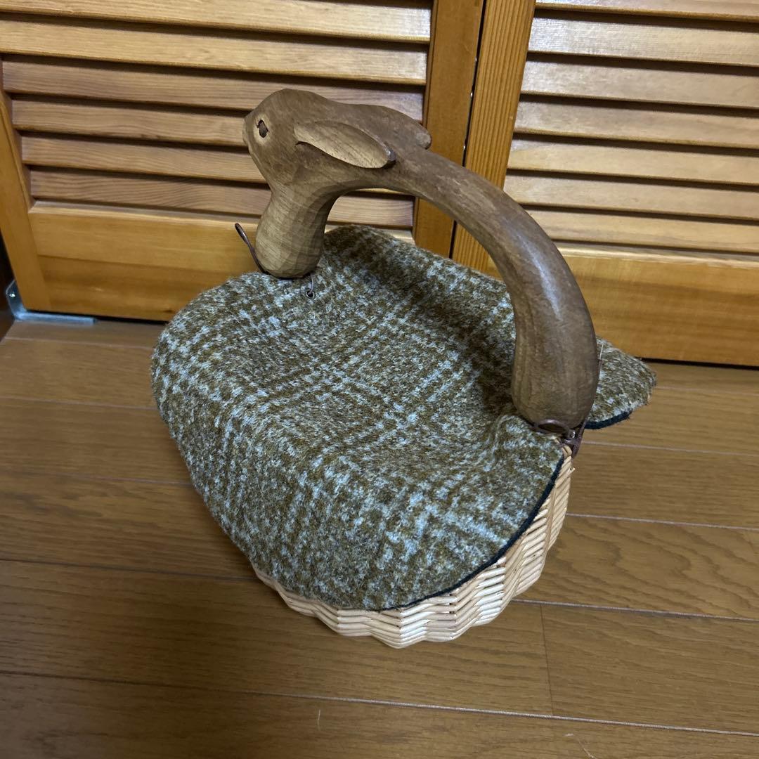 KIYATA うさぎカゴバック