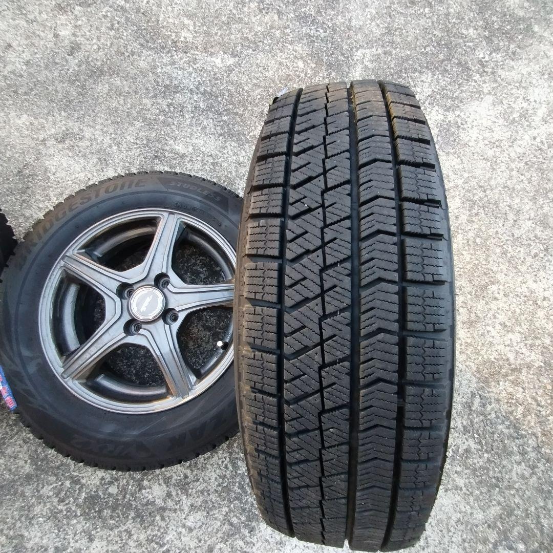 ブリヂストン　ブリザック　VRX2　ダークグレー 5本スポーク ホイールセット