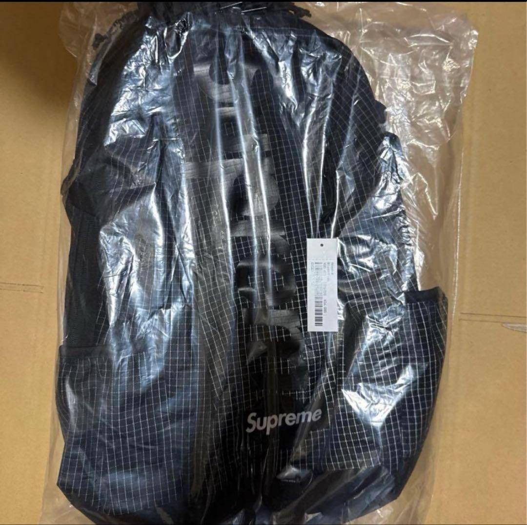 新品未使用 24SS supreme BACKPACK BLACK 黒