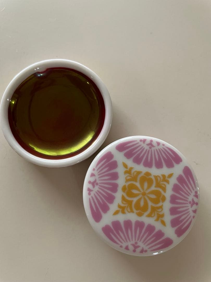 美品 小町紅 伊勢半 華 セット 未使用の熊野筆 金箔手鏡付き