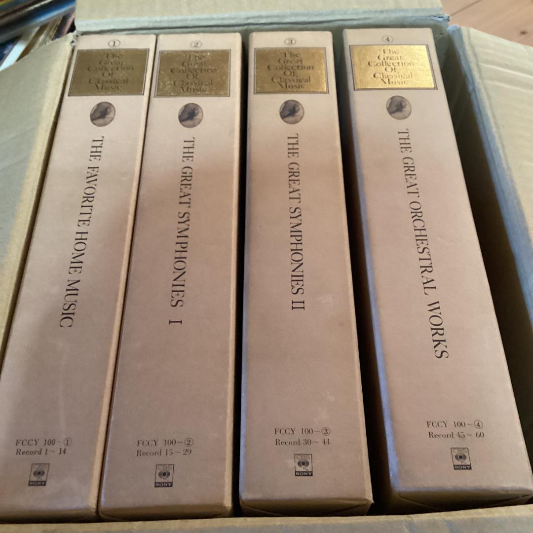 クラシック全集　２箱【８セット】RE1106-1　LPレコード
