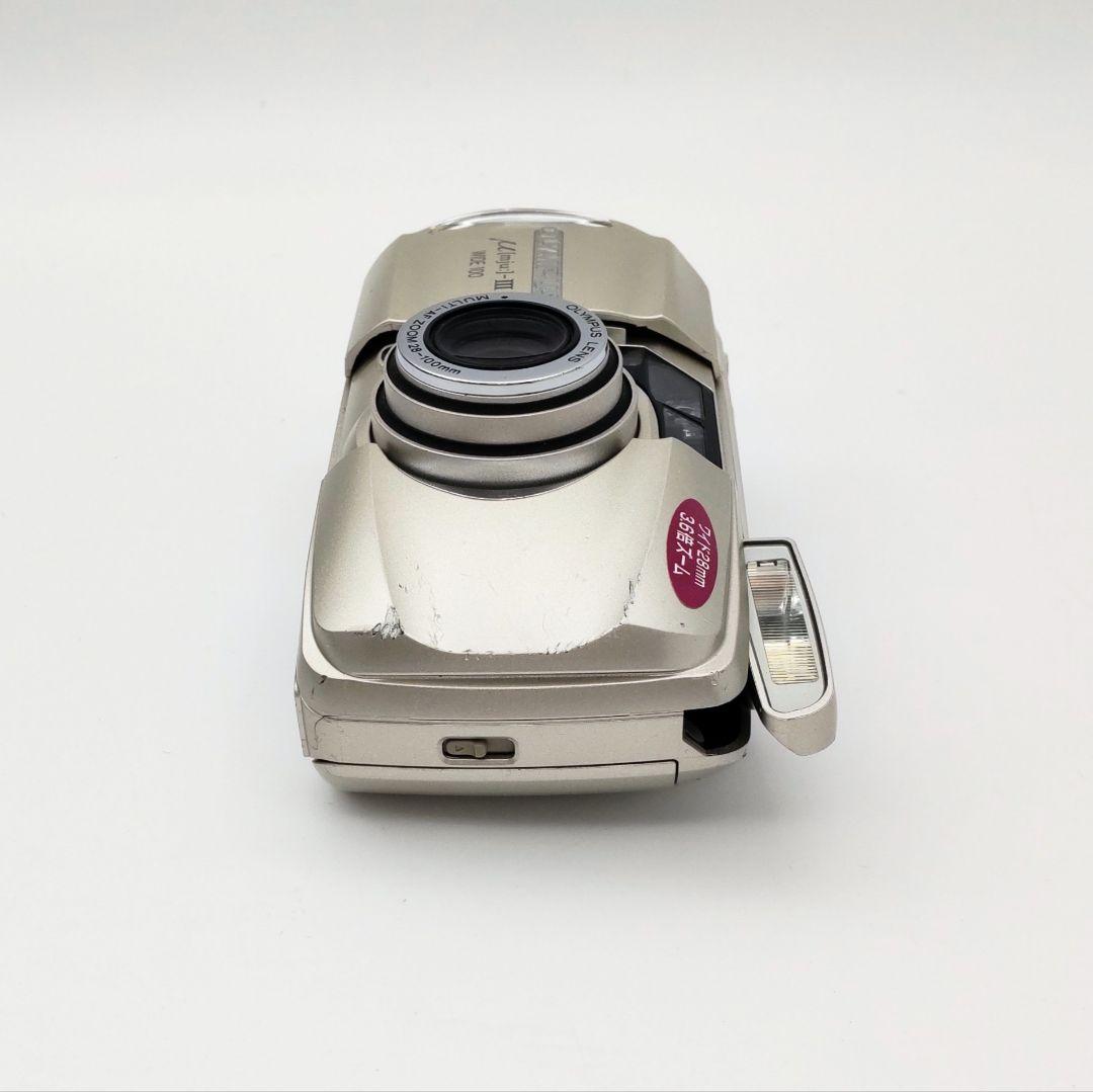 完動品◆良品【風景にオススメ】人気モデルOLYMPUS μ-Ⅲ WIDE 100