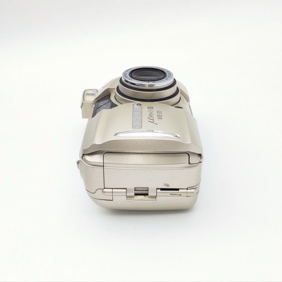 完動品◆良品【風景にオススメ】人気モデルOLYMPUS μ-Ⅲ WIDE 100