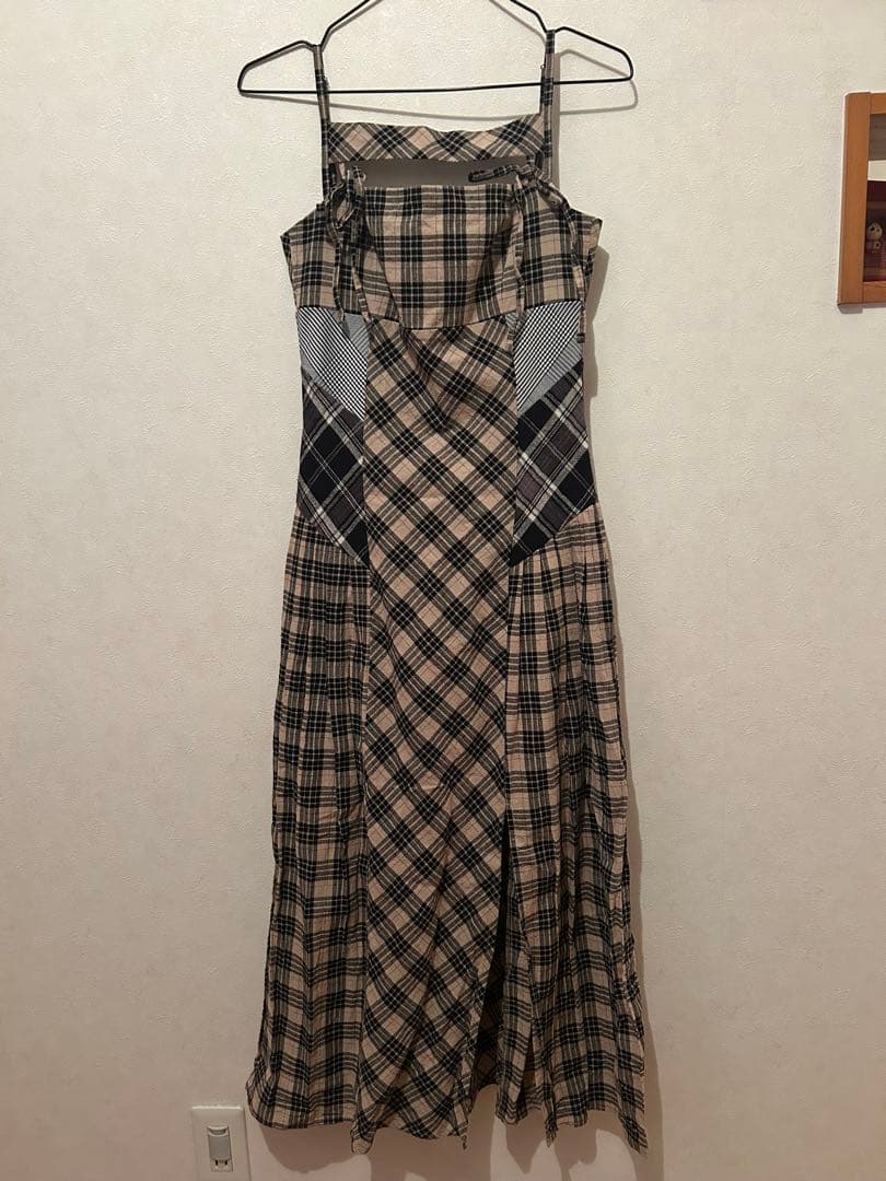 【AND MARY】belle checked dress