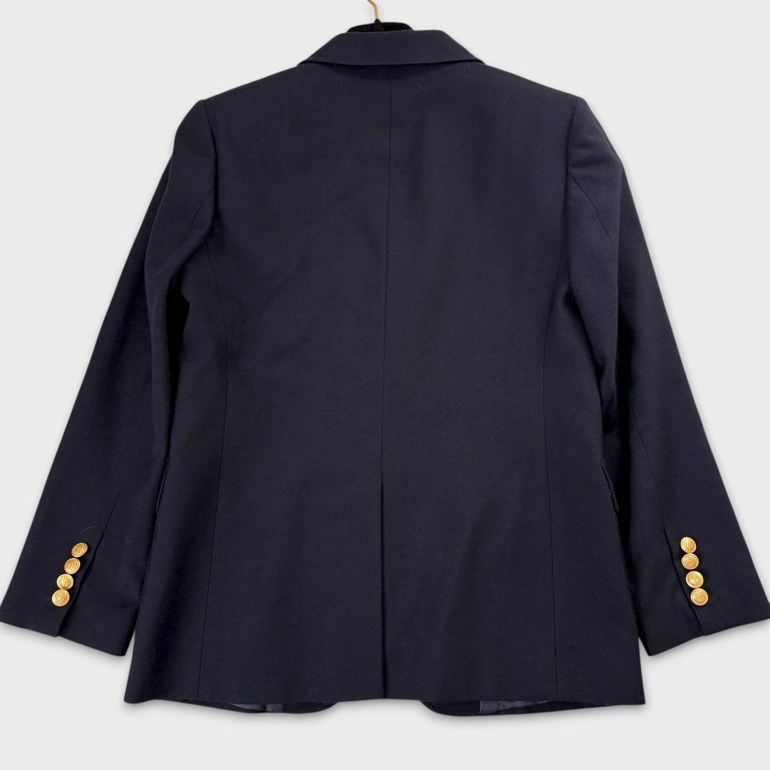 極美品 バーバリーロンドン セットアップ 紺ブレ プリーツスカート 卒業式