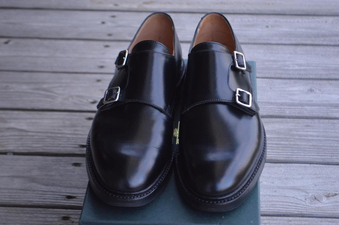 着用数回　CROCKETT＆JONES　COMPTON2　7.5E　ブラック
