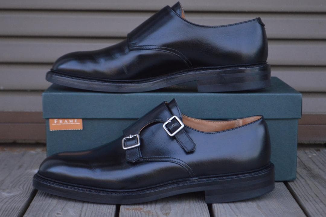 着用数回　CROCKETT＆JONES　COMPTON2　7.5E　ブラック