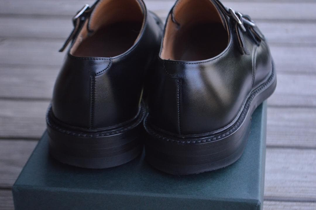 着用数回　CROCKETT＆JONES　COMPTON2　7.5E　ブラック