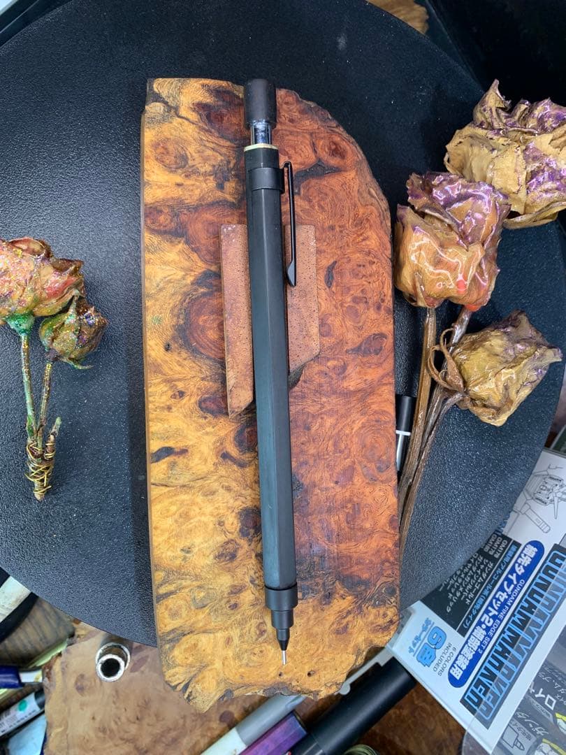 初心者グラフ1000フォープロPG1005青黒檀6角0.5mmヘッド青黒檀