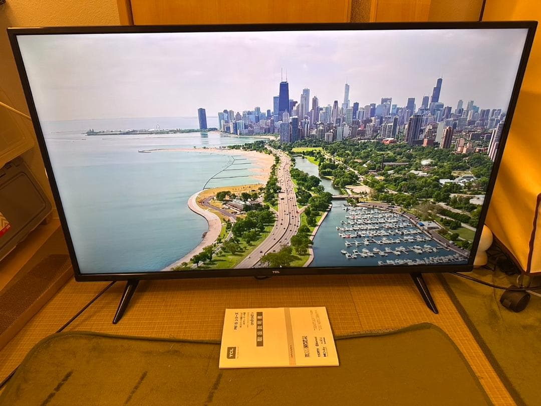 4K対応　スマートテレビ！TCL 43P615 43型　アプリ内蔵式　極美品！