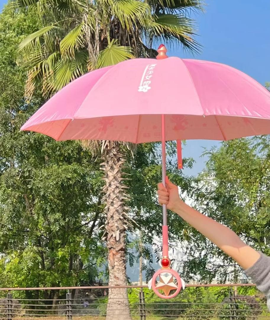 海外限定LAST賞 カードキャプターさくら さくらの星の杖 長傘 晴雨兼用