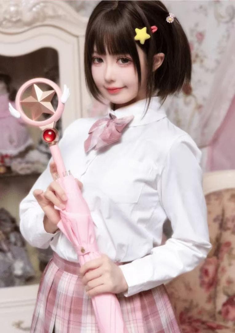 海外限定LAST賞 カードキャプターさくら さくらの星の杖 長傘 晴雨兼用