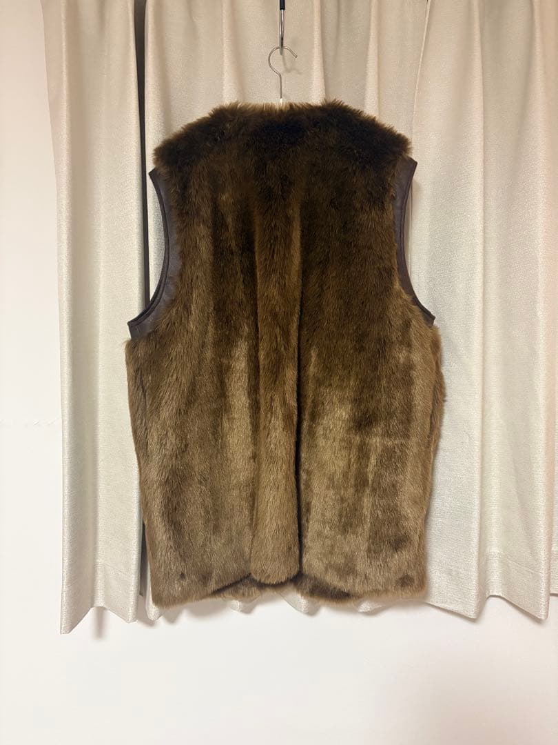 Ameri vintage 2way ファーベスト ブラウン