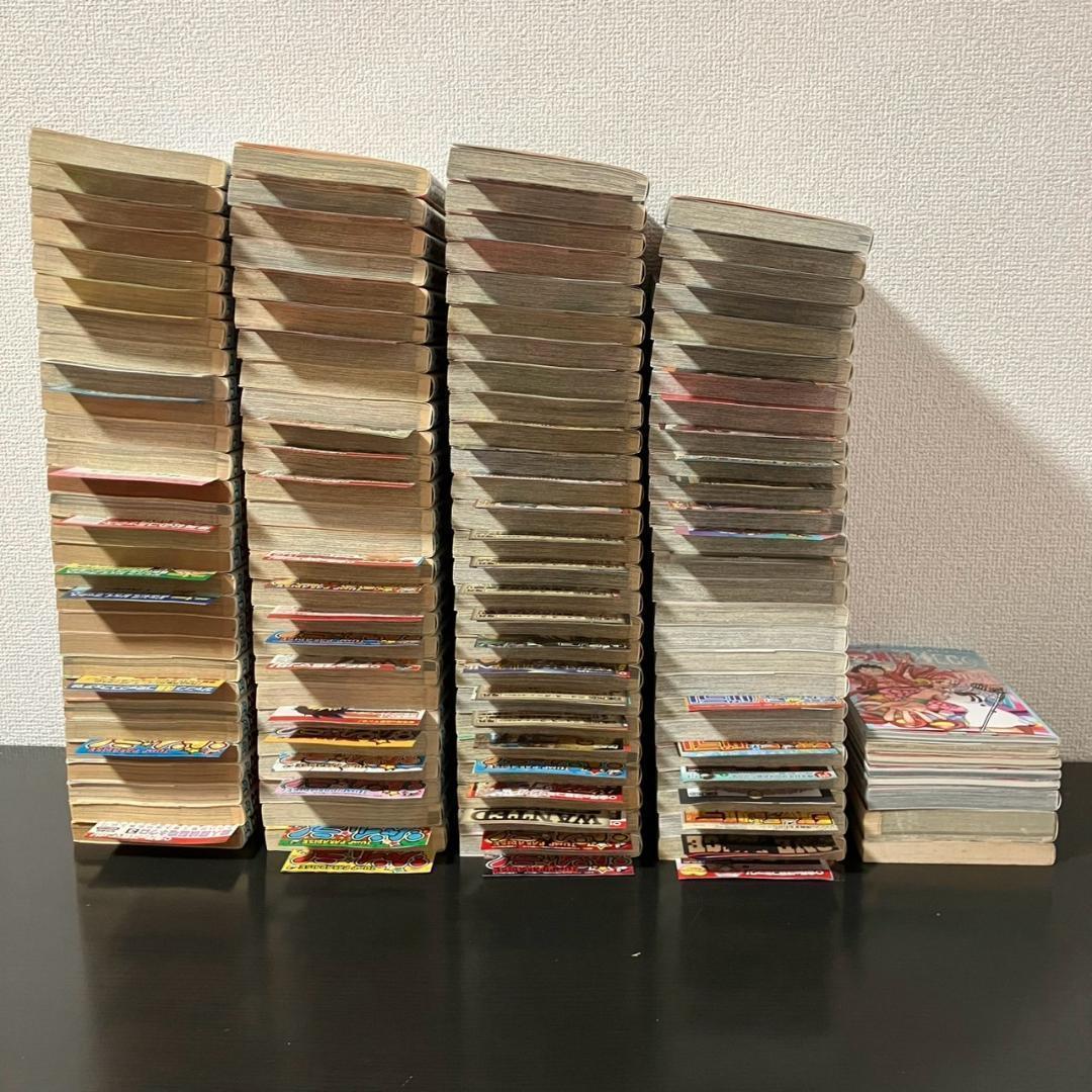 ◼ワンピース全巻初版107巻プラス関連本115巻セット　コミックニュース付き