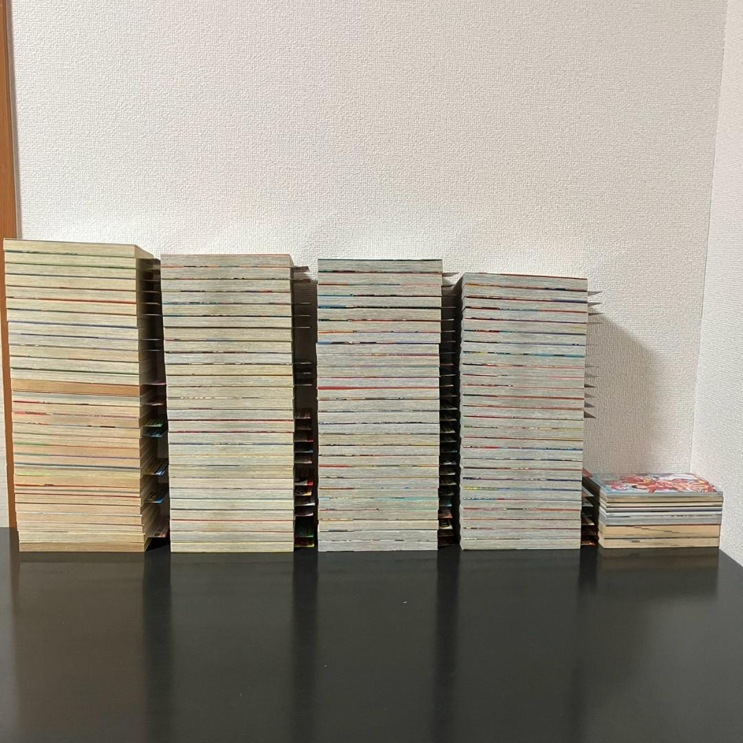 ◼ワンピース全巻初版107巻プラス関連本115巻セット　コミックニュース付き