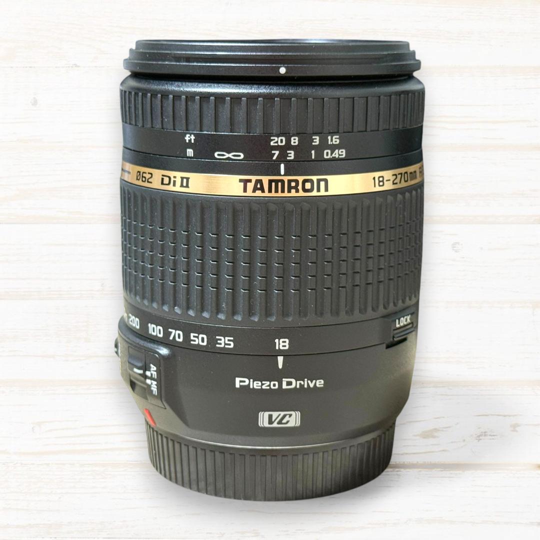 TAMRON レンズ 18-270mm DiⅡVC PZD Canon用#258