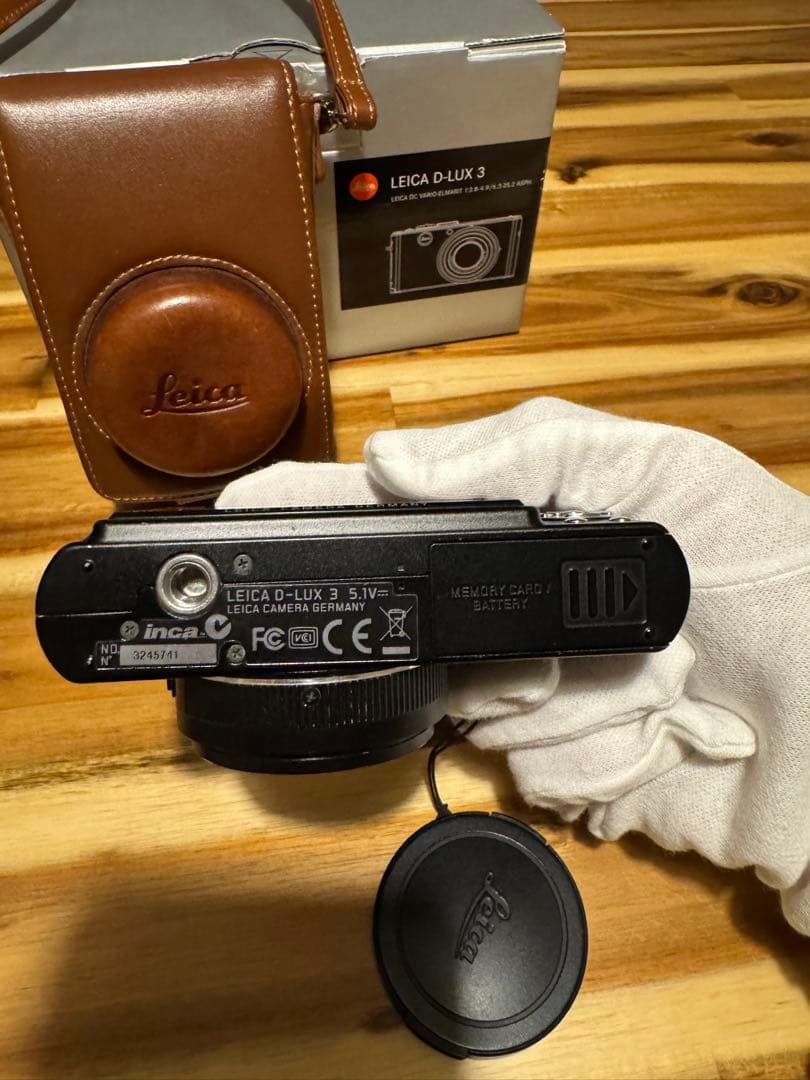 【Leica D-LUX3】状態良好／バッテリー3個付／すぐ使えます