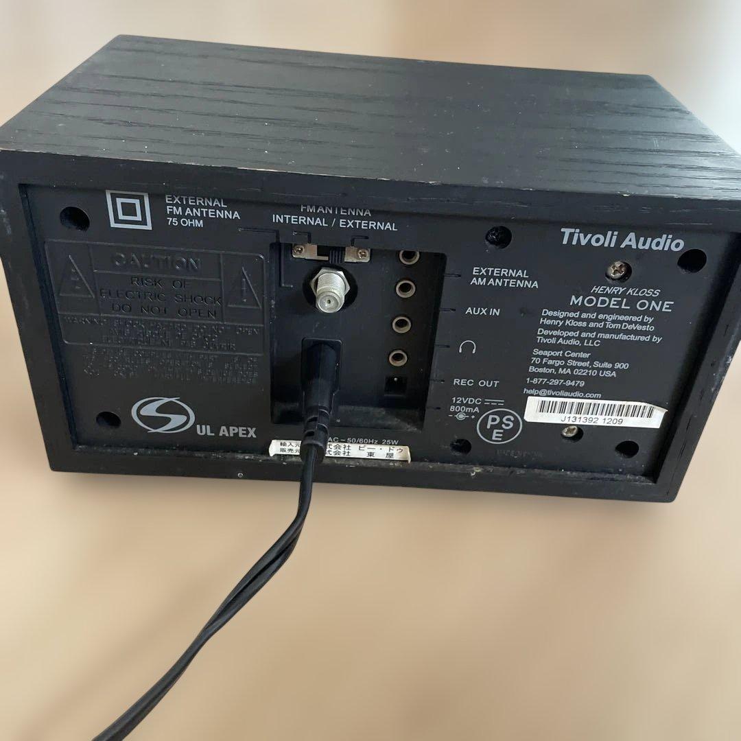 Tivoli Audio MODEL ONE ブラック　チボリオーディオ